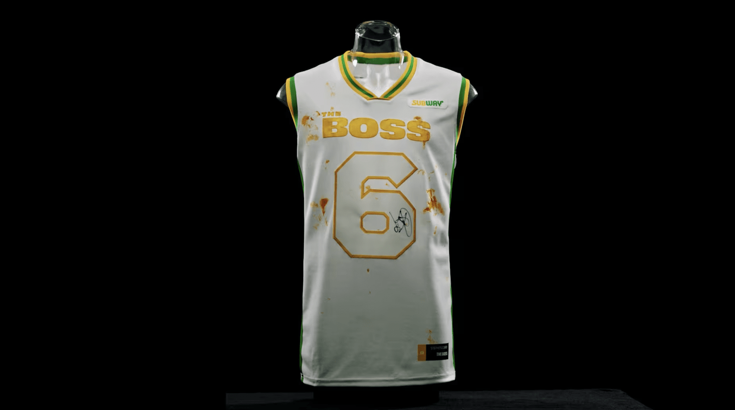 The Game Stained Jersey campaign